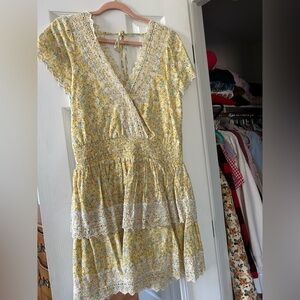 American Eagle yellow dress